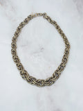 Chunky Vintage Collier von Pierre Lang, vergoldet