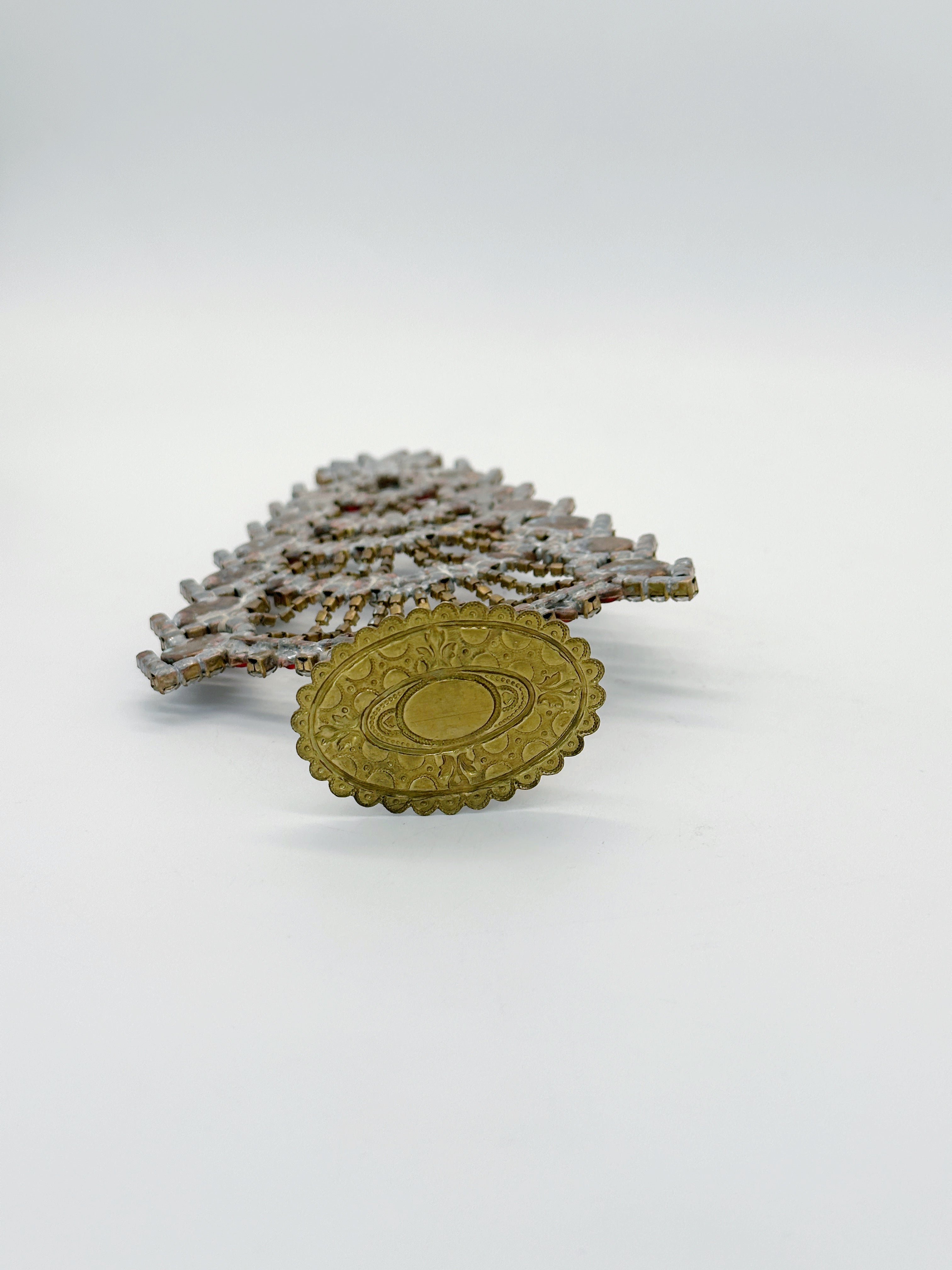 Prächtiger Gablonzer Christbaum aus Strass & Kristall