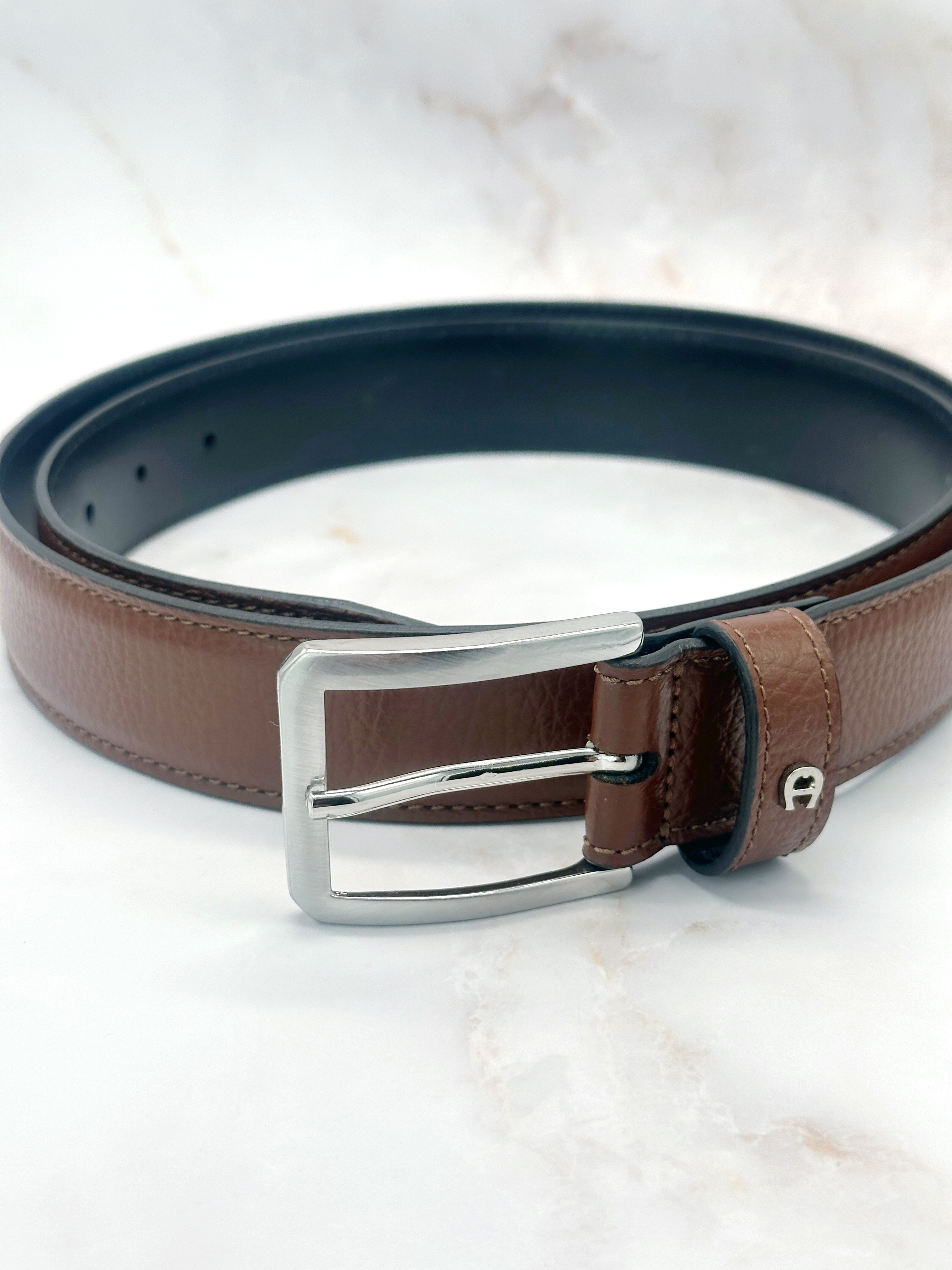 Gürtel von Aigner aus braunem Leder