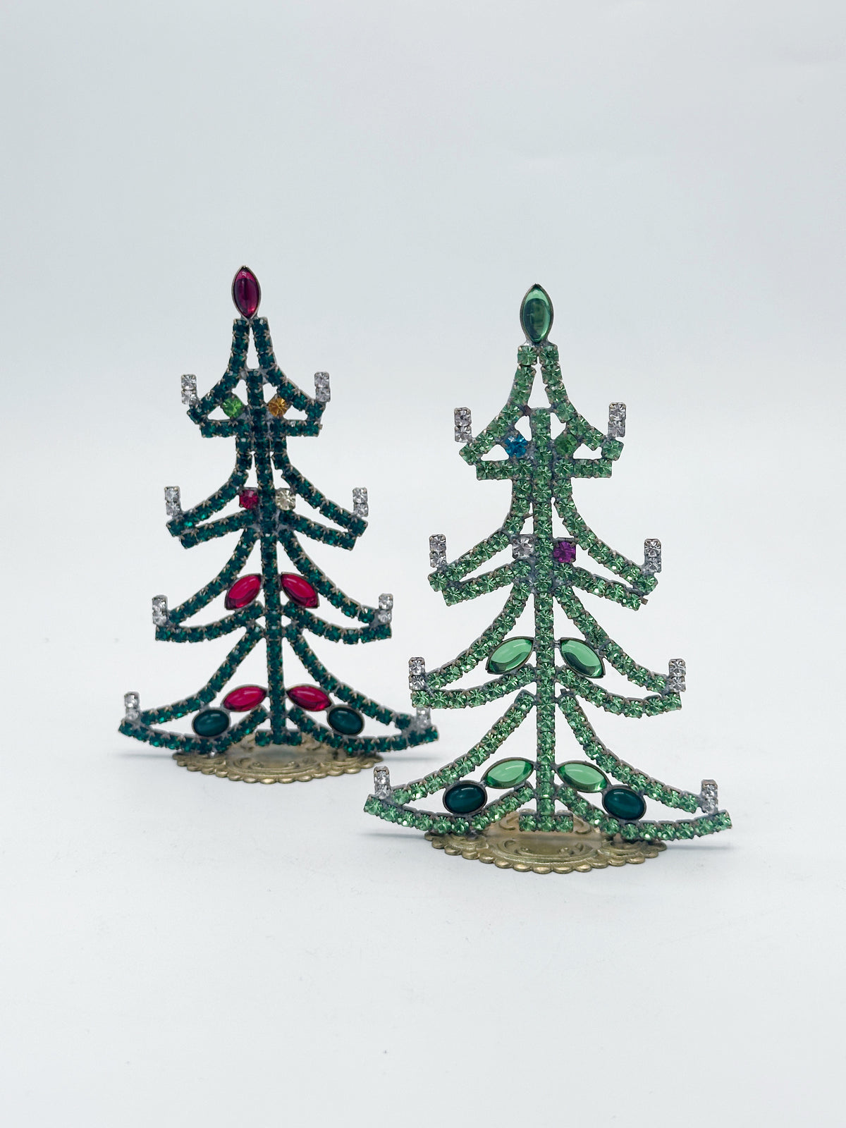 Gablonzer Vintage Christbaum in klassischer Form