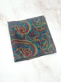 Einstecktuch aus Seide mit Paisley-Muster