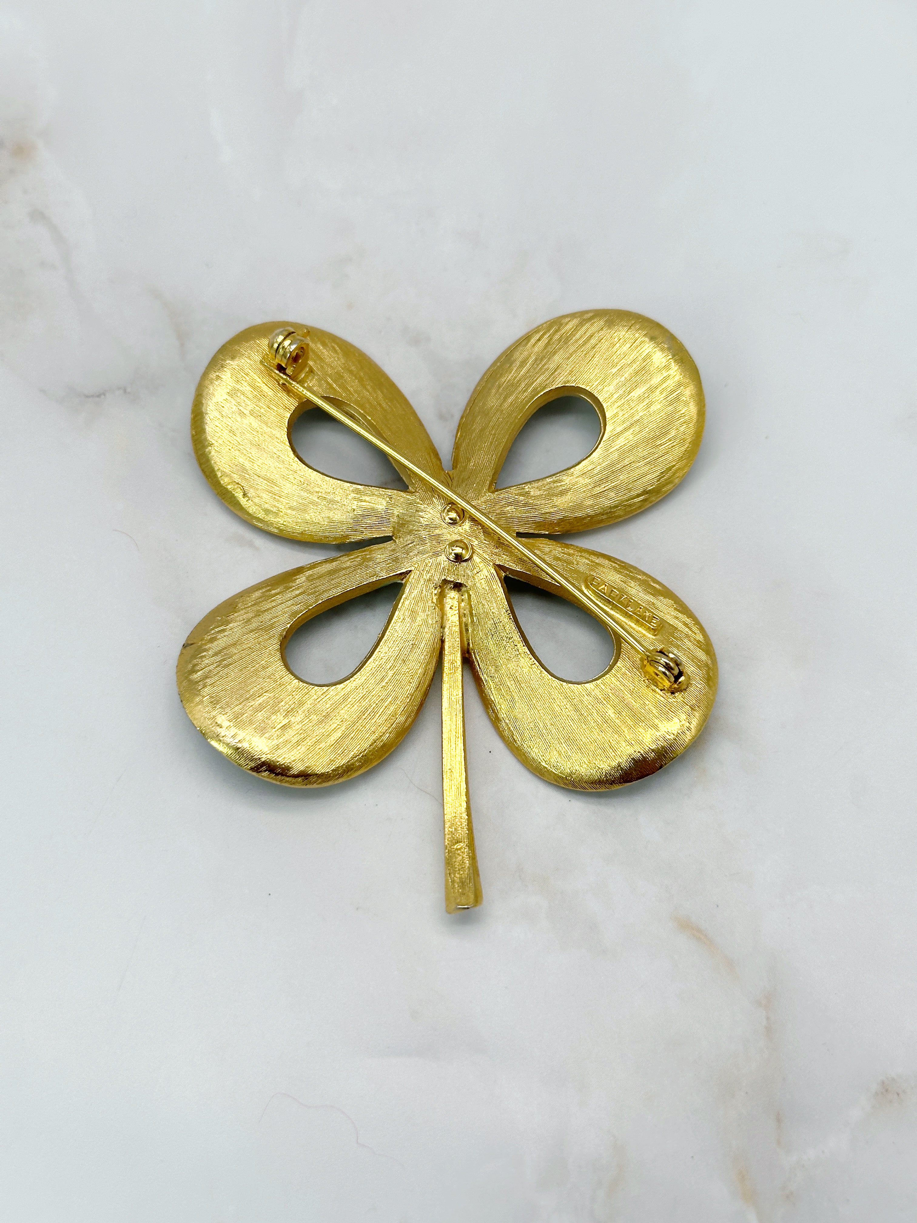 Signierte Vintage Statement Brosche von Park Lane