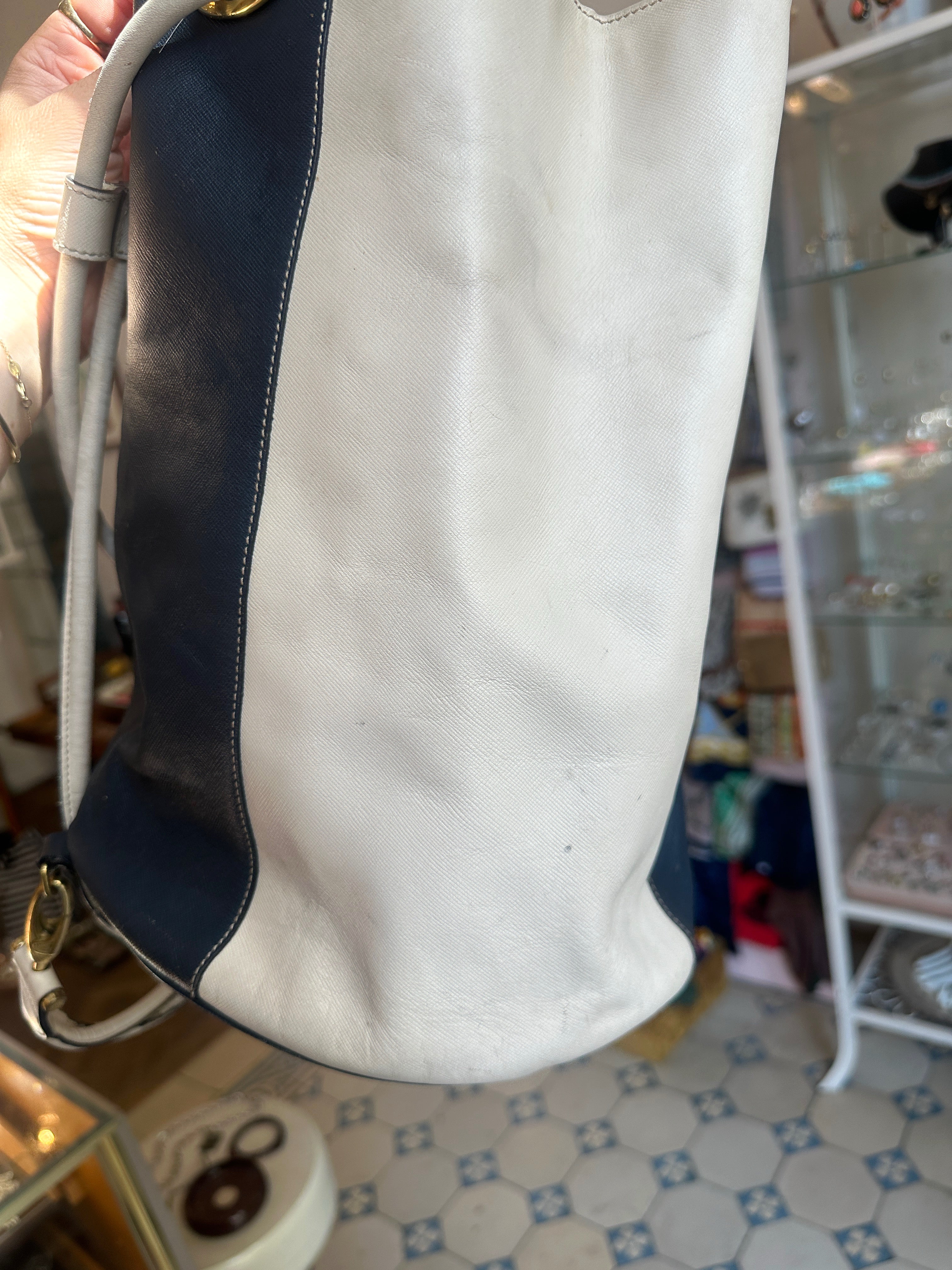Vintage Beutelrucksack von Etienne Aigner um 1980