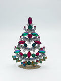 Gablonzer Christbaum mit changierenden Steinen