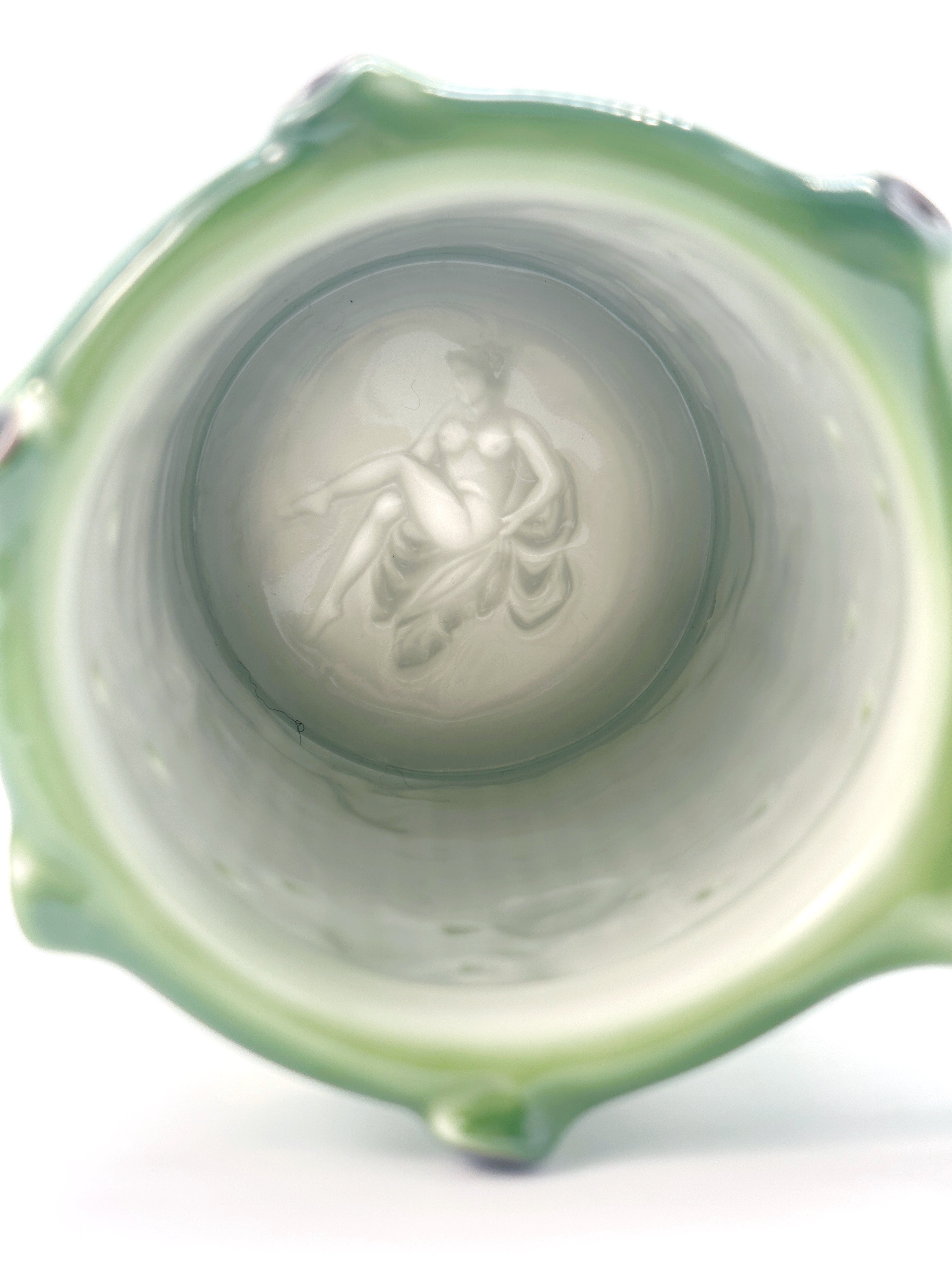 Vintage Lithophanie Krug | Erotischer Scherzkrug von Gerold Porzellan