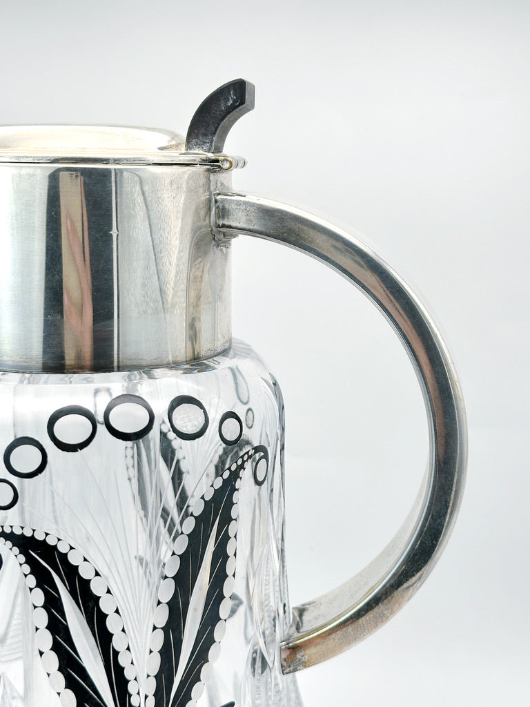 Kalte Ente aus Überfangglas, um 1950