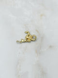 Anhänger Skorpion in 585 Gelbgold