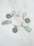 Vintage Armband mit Jade