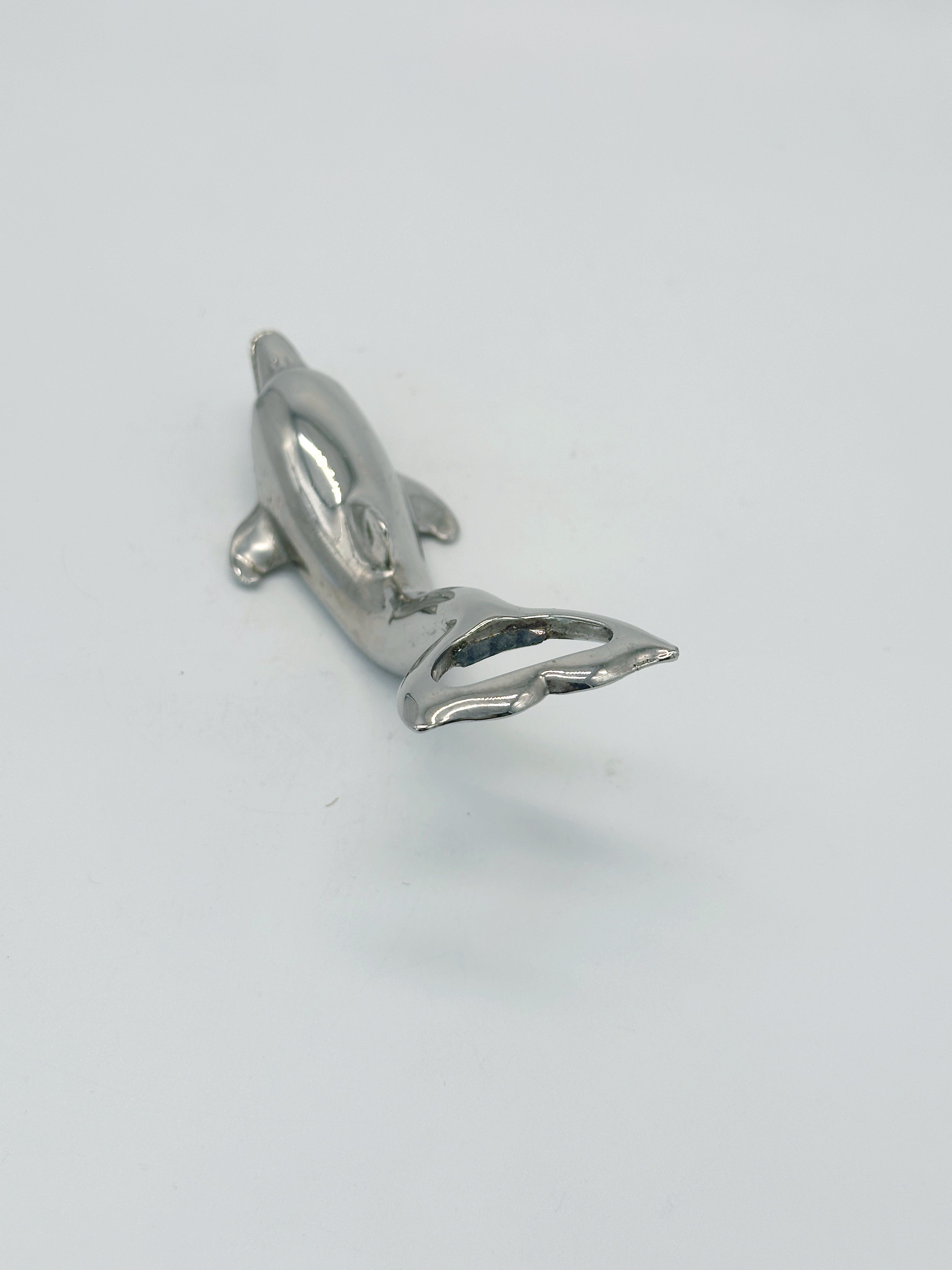 Vintage Flaschenöffner Delfin von BMF versilbert