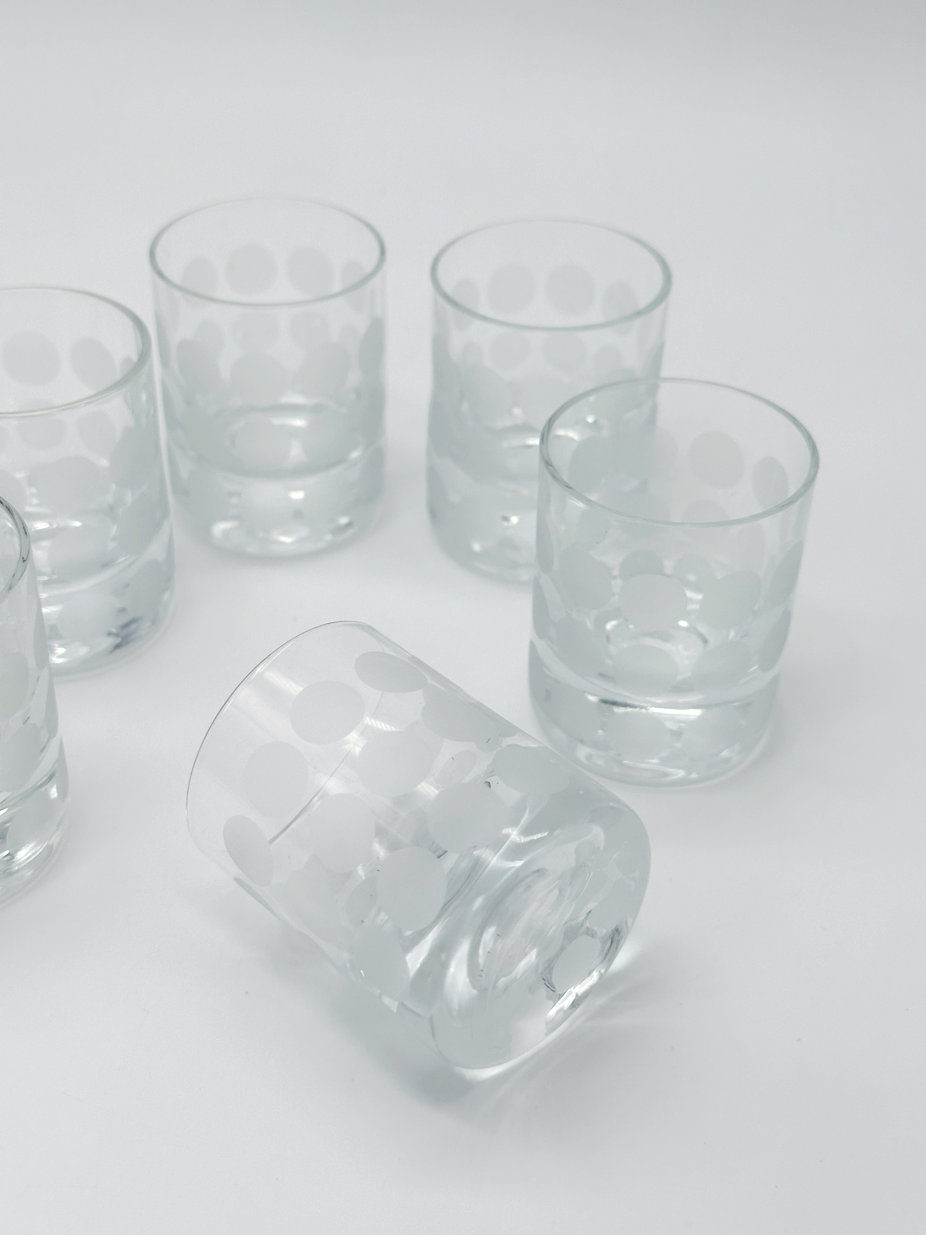 6 Shotgläser, Ingrid Glas