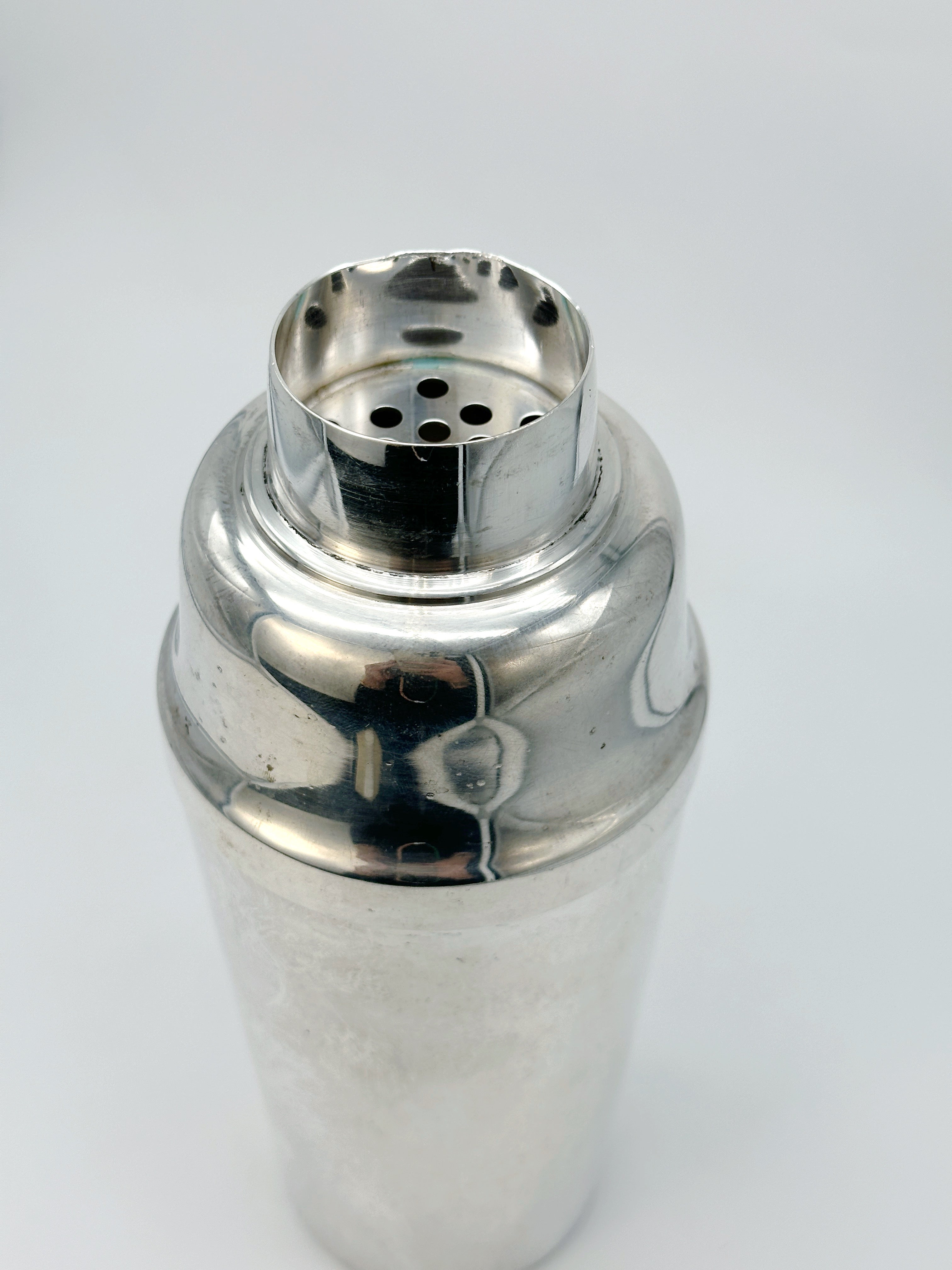 Klassischer Cocktailshaker von WMF, versilbert