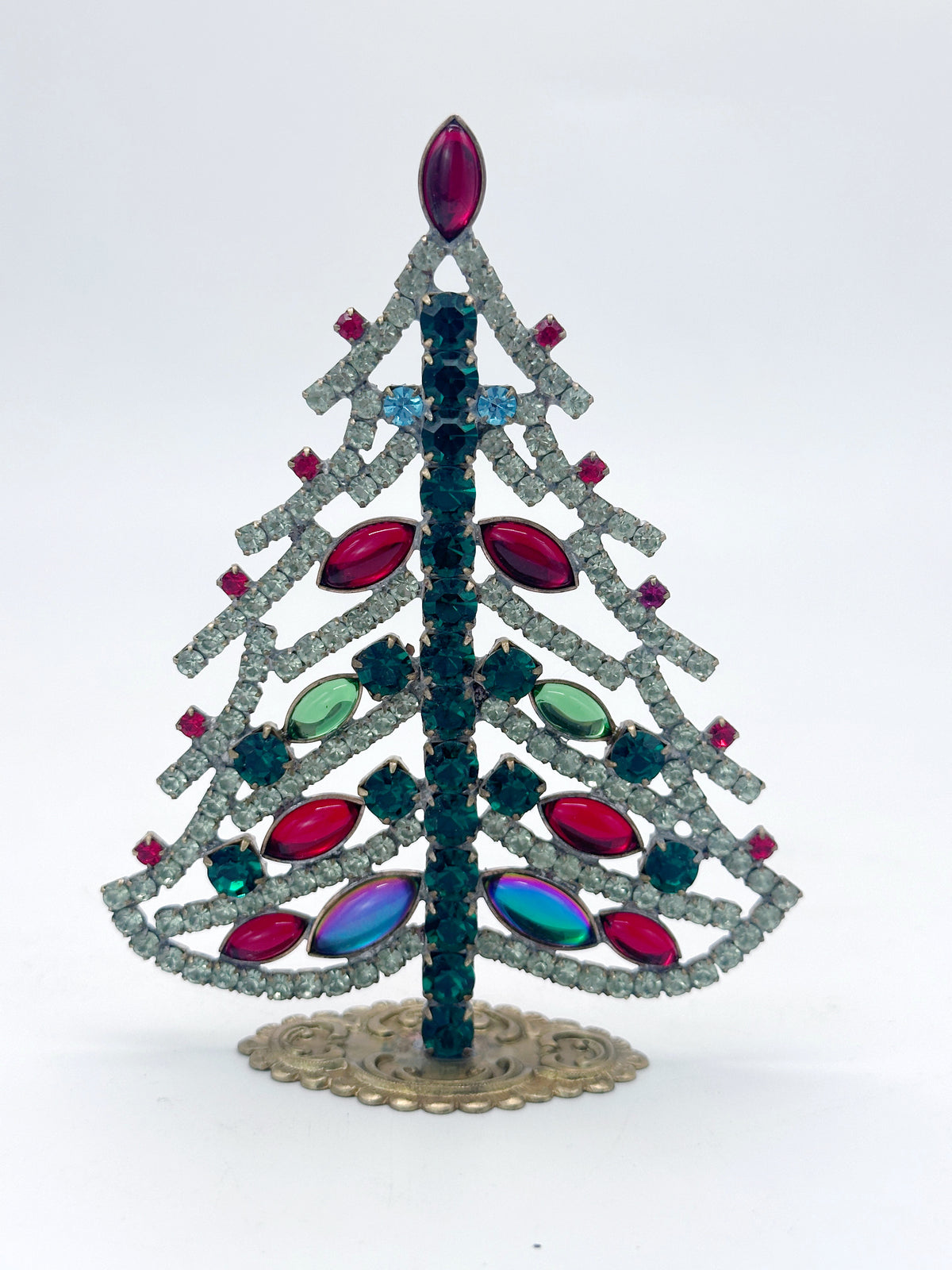 Gablonzer Christbaum zum Stellen in klassischer Form