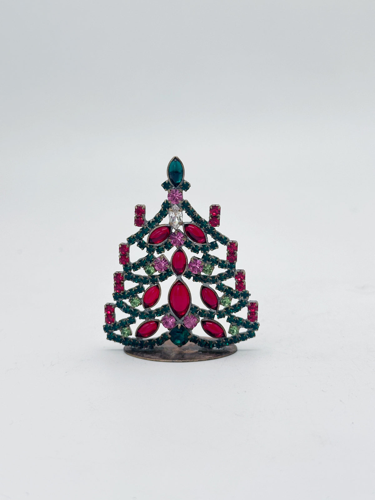 Kleine Gablonzer Vintage Christbäume
