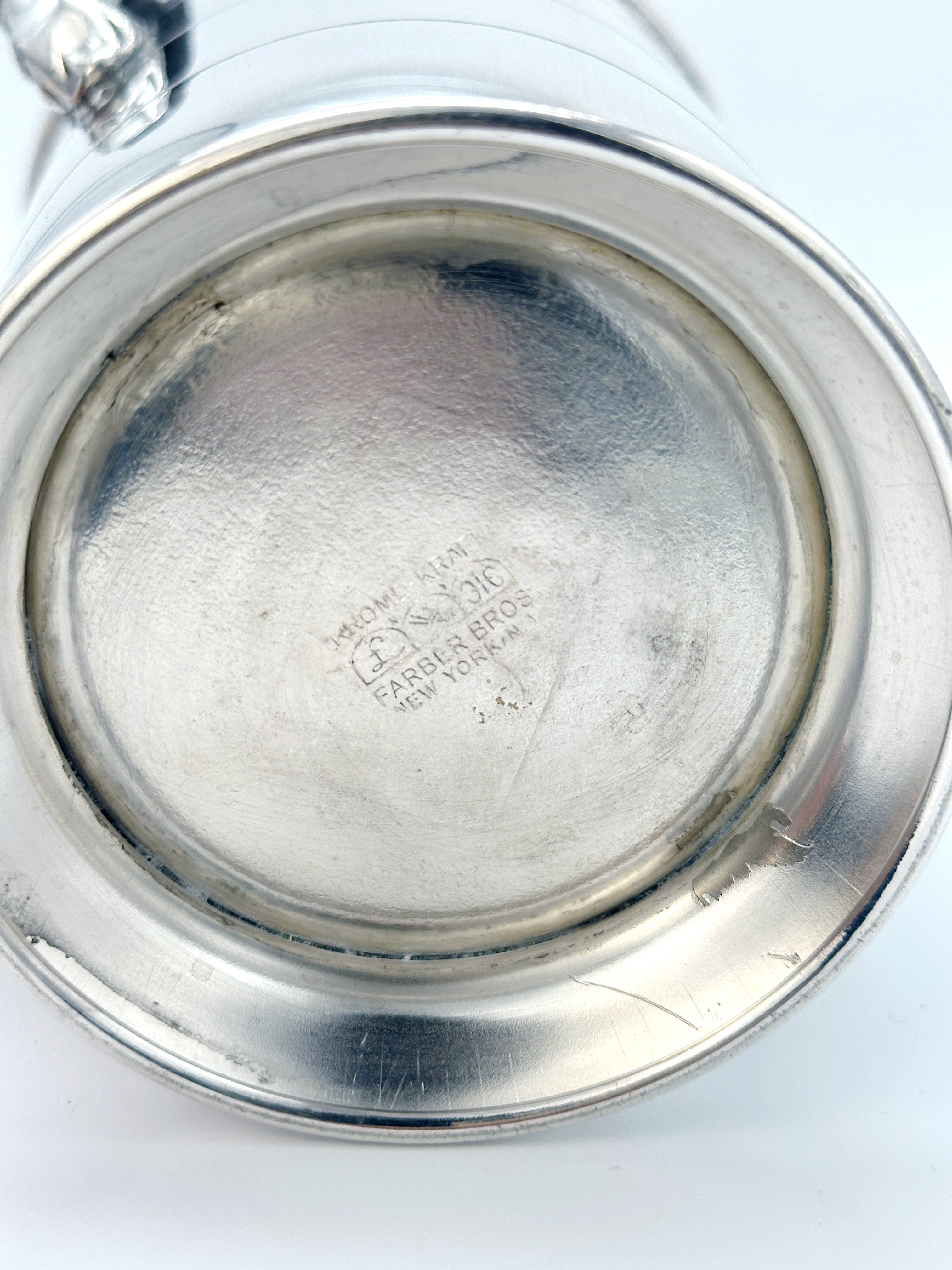 Seltener Art Déco Cocktail Shaker, USA um 1930, versilbert