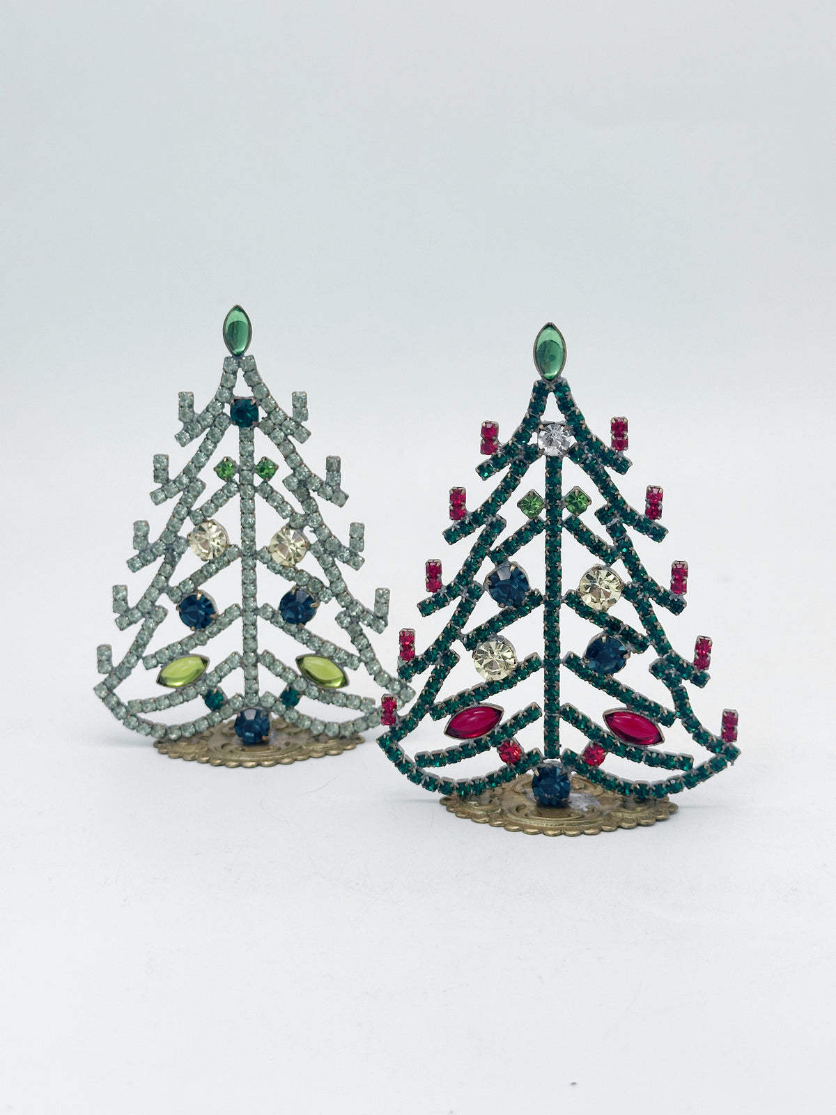 Gablonzer Vintage Christbaum in klassischer Form