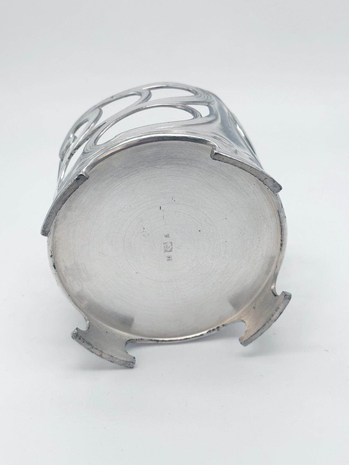 WMF Jugendstil Flaschenuntersetzer versilbert um 1900