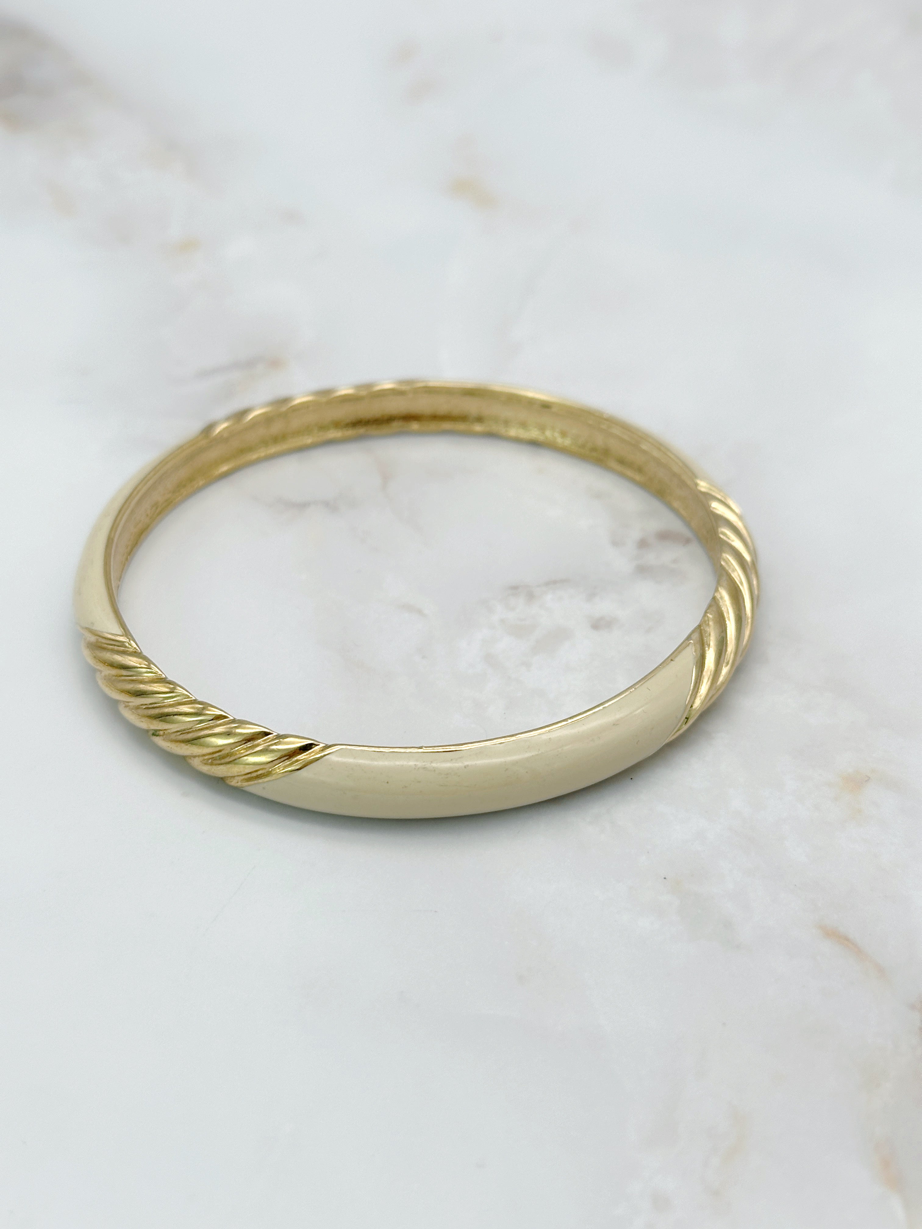 Vintage enamel bangle