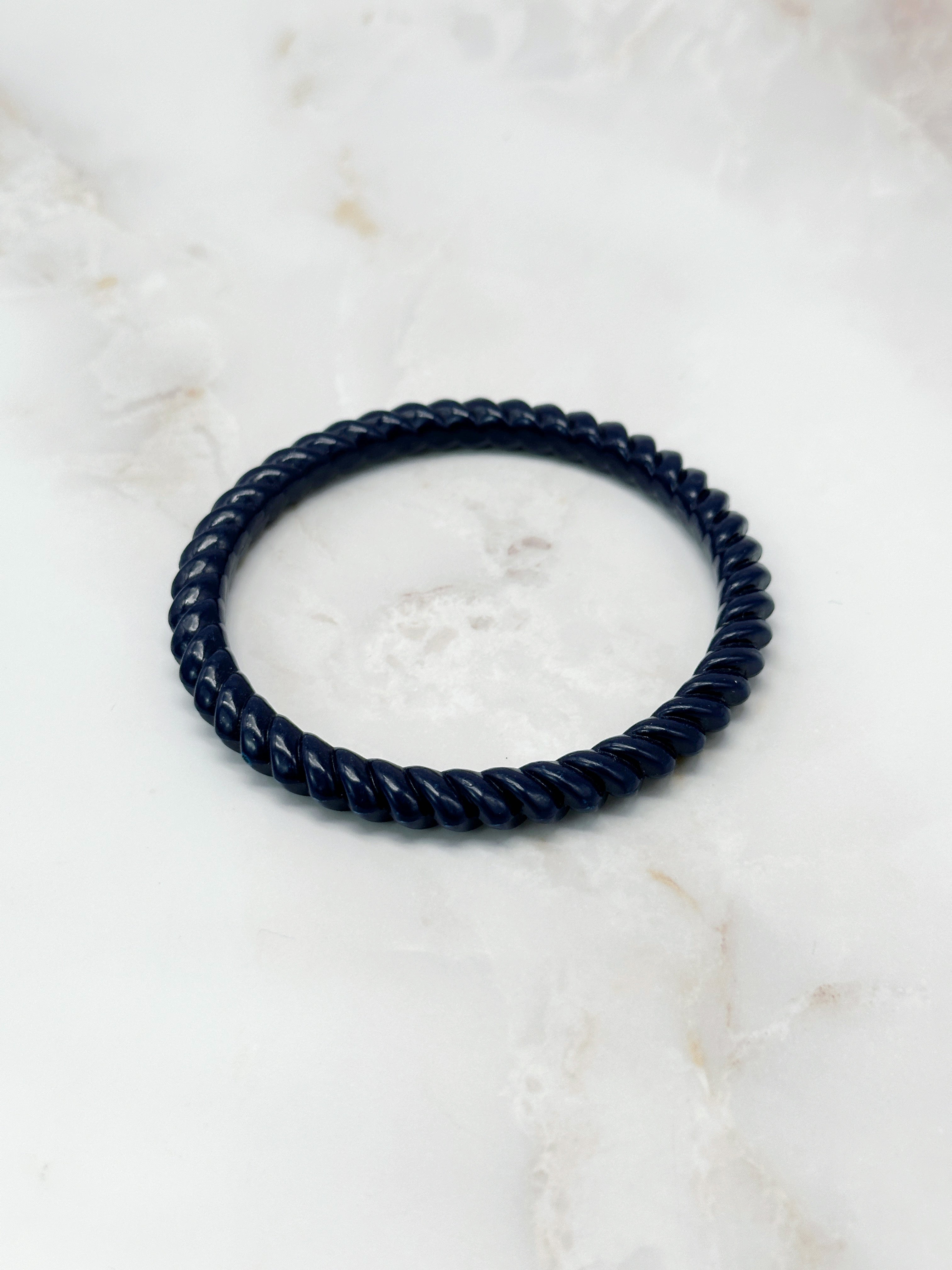 Vintage twisted bangles