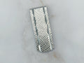 Vintage Geldclip mit Diamantenschliff aus den 1980er Jahren