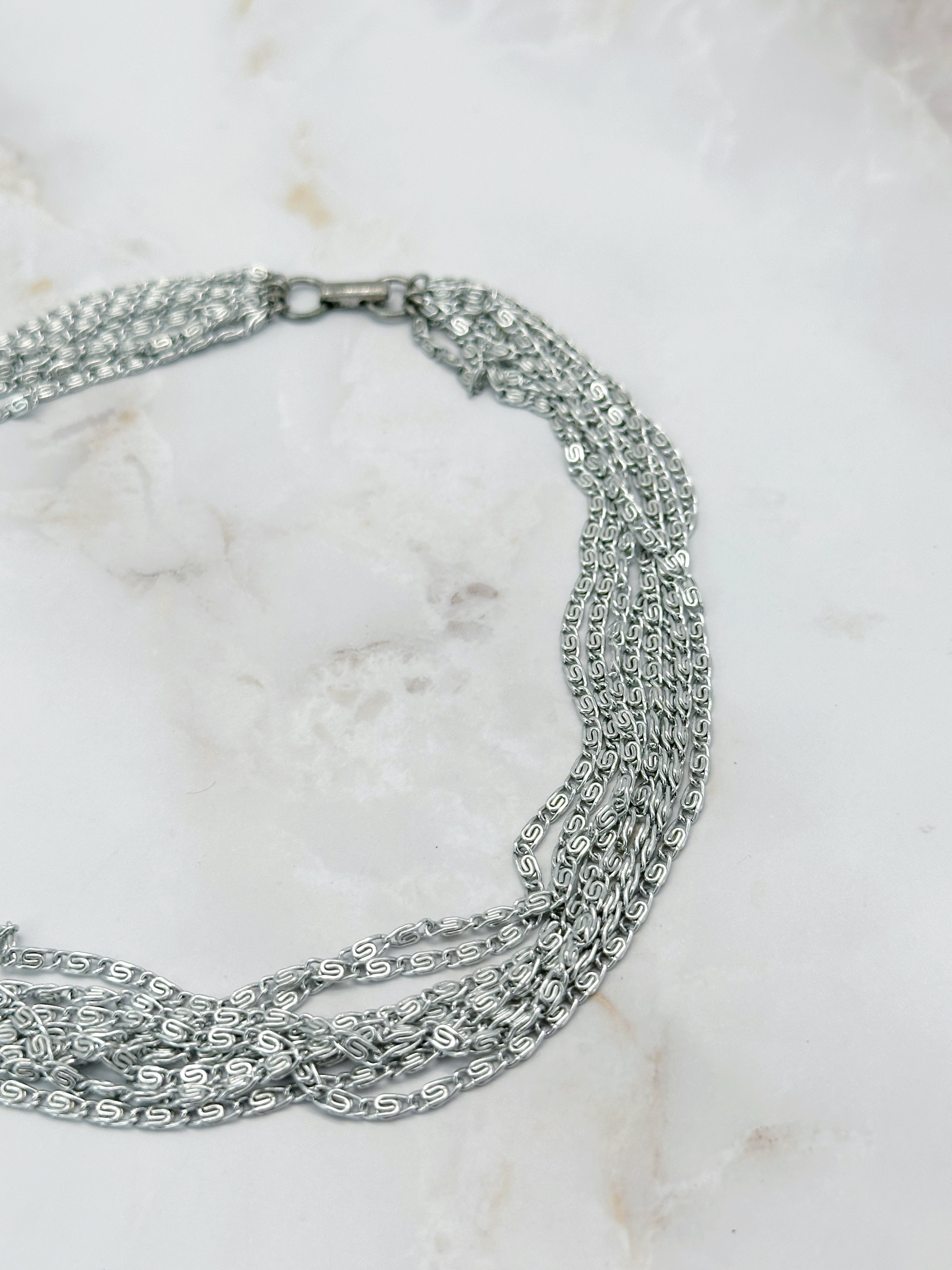 Signiertes Vintage Choker Collier von Sarah Coventry
