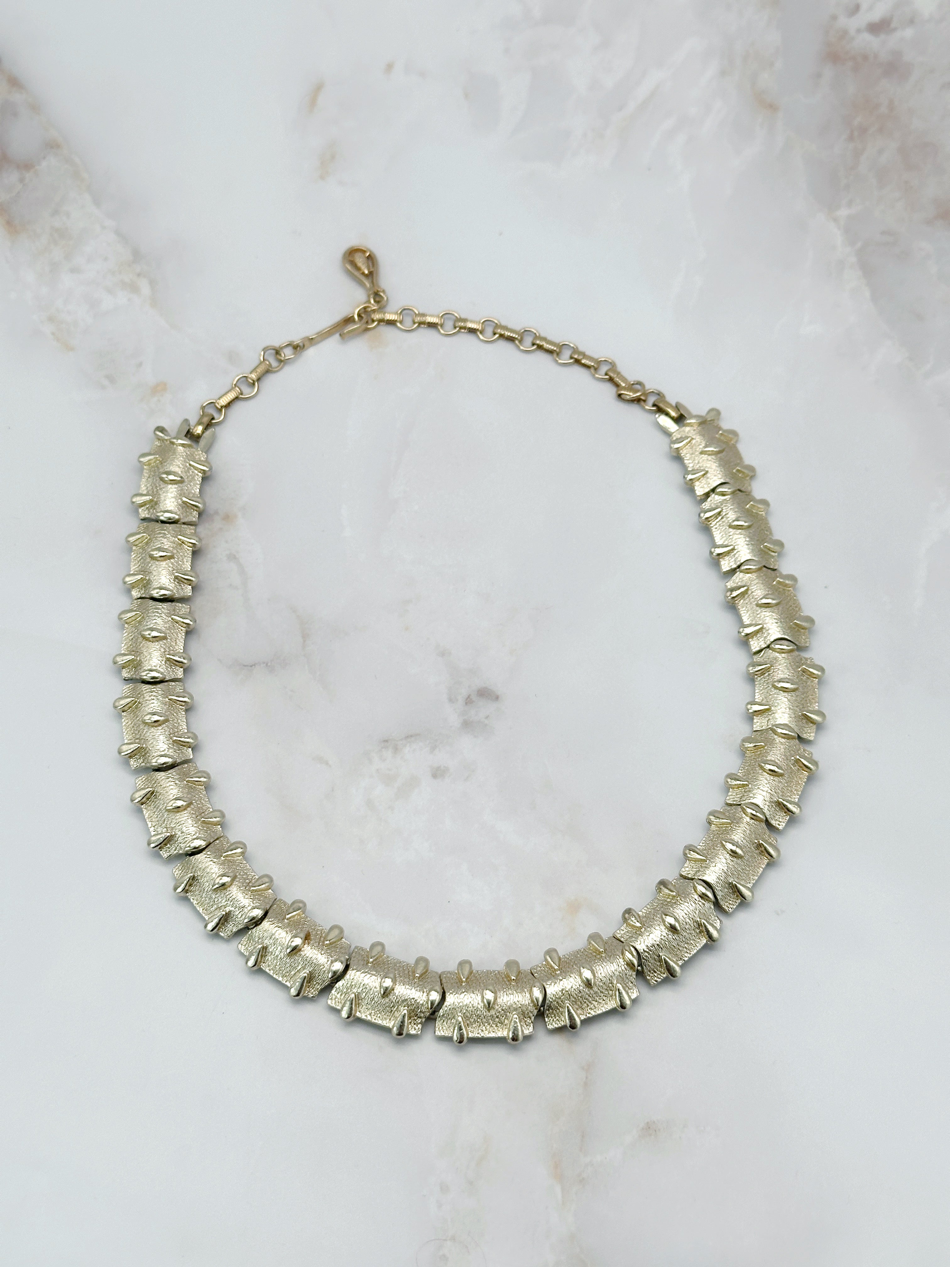 Signierte Vintage Gliederhalskette von CORO