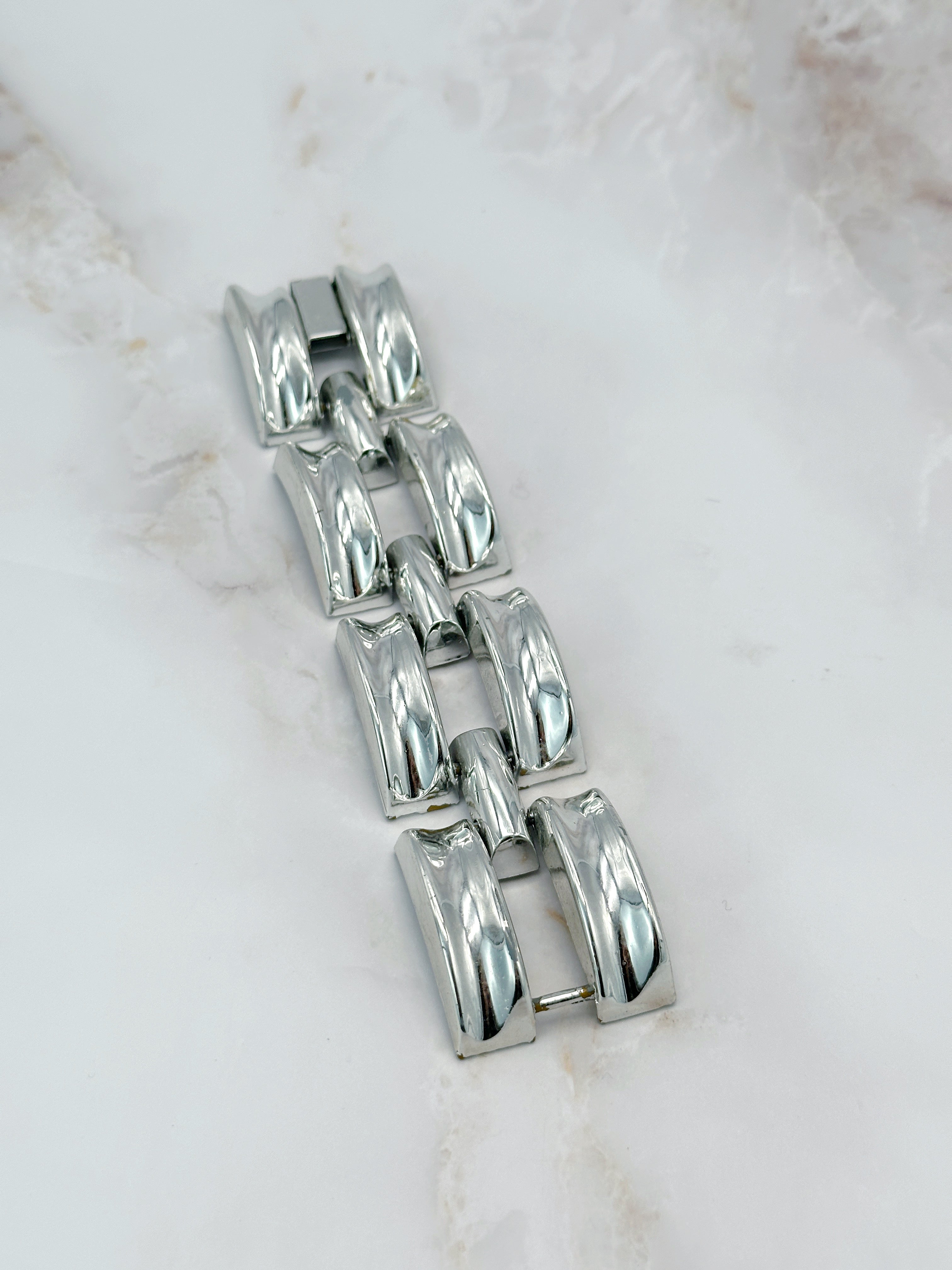 Massives Vintage Statement-Gliederarmband