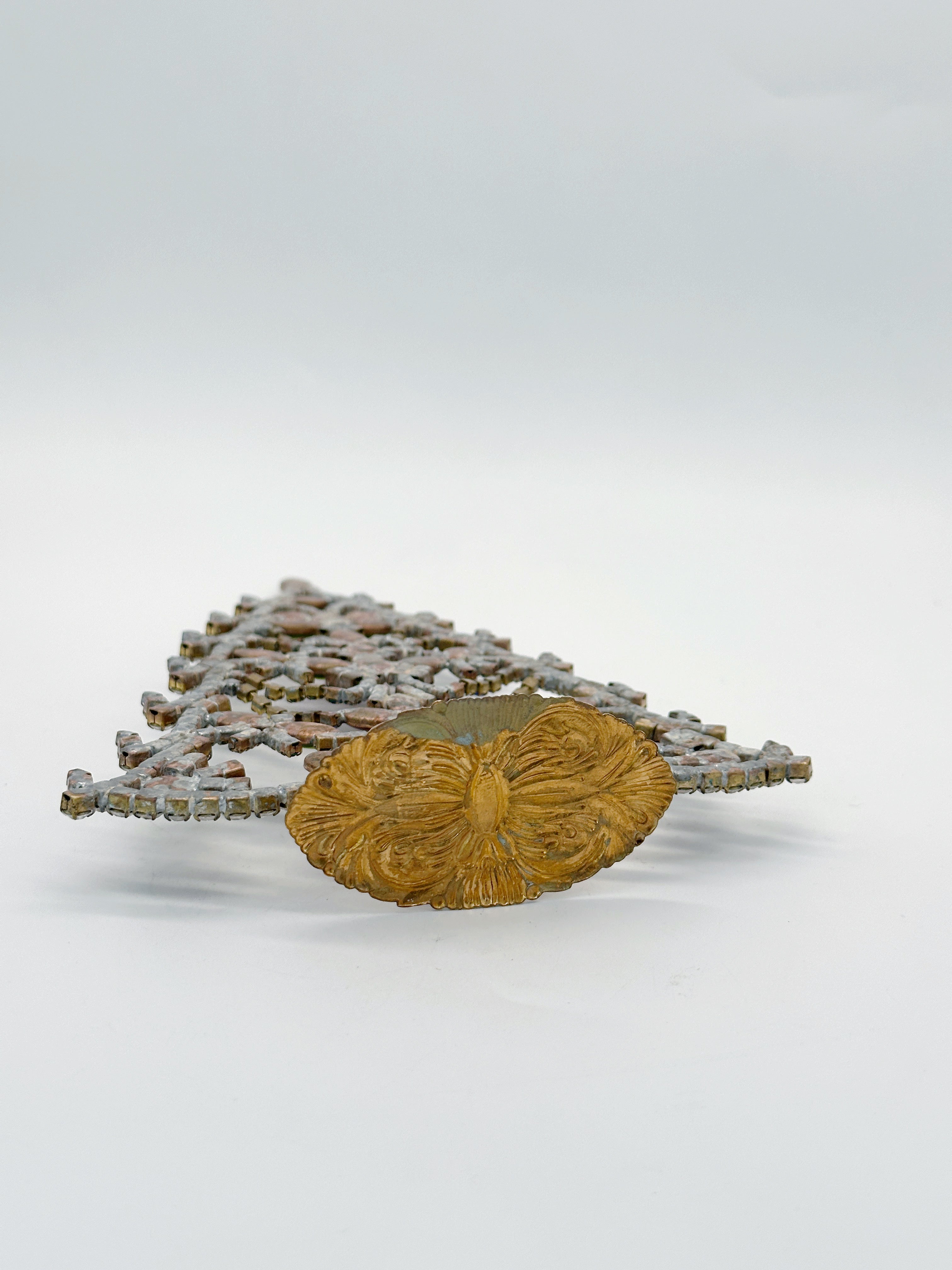 Prächtiger Gablonzer Christbaum aus Strass & Kristall