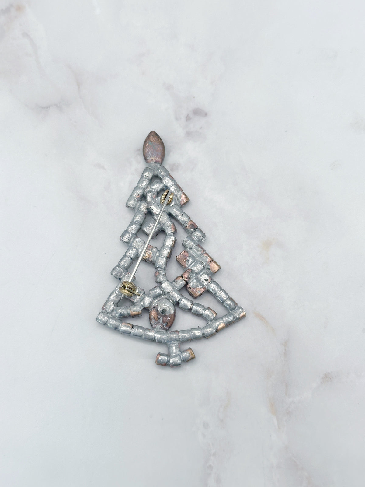 Gablonzer Christbaum-Brosche