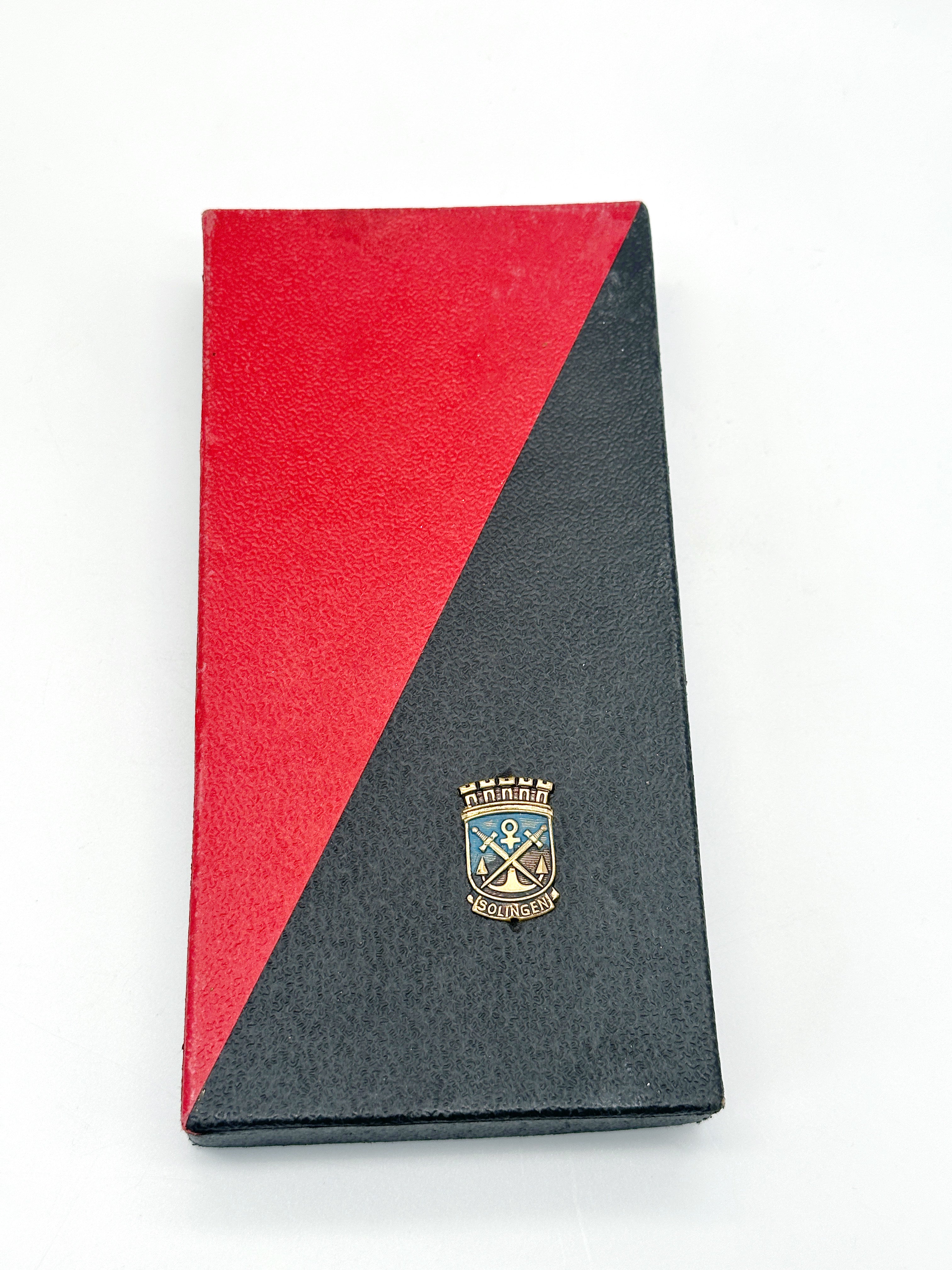 Vintage Vorlegegabel-Set von Roteck Solingen mit Perlmutt-Griffen