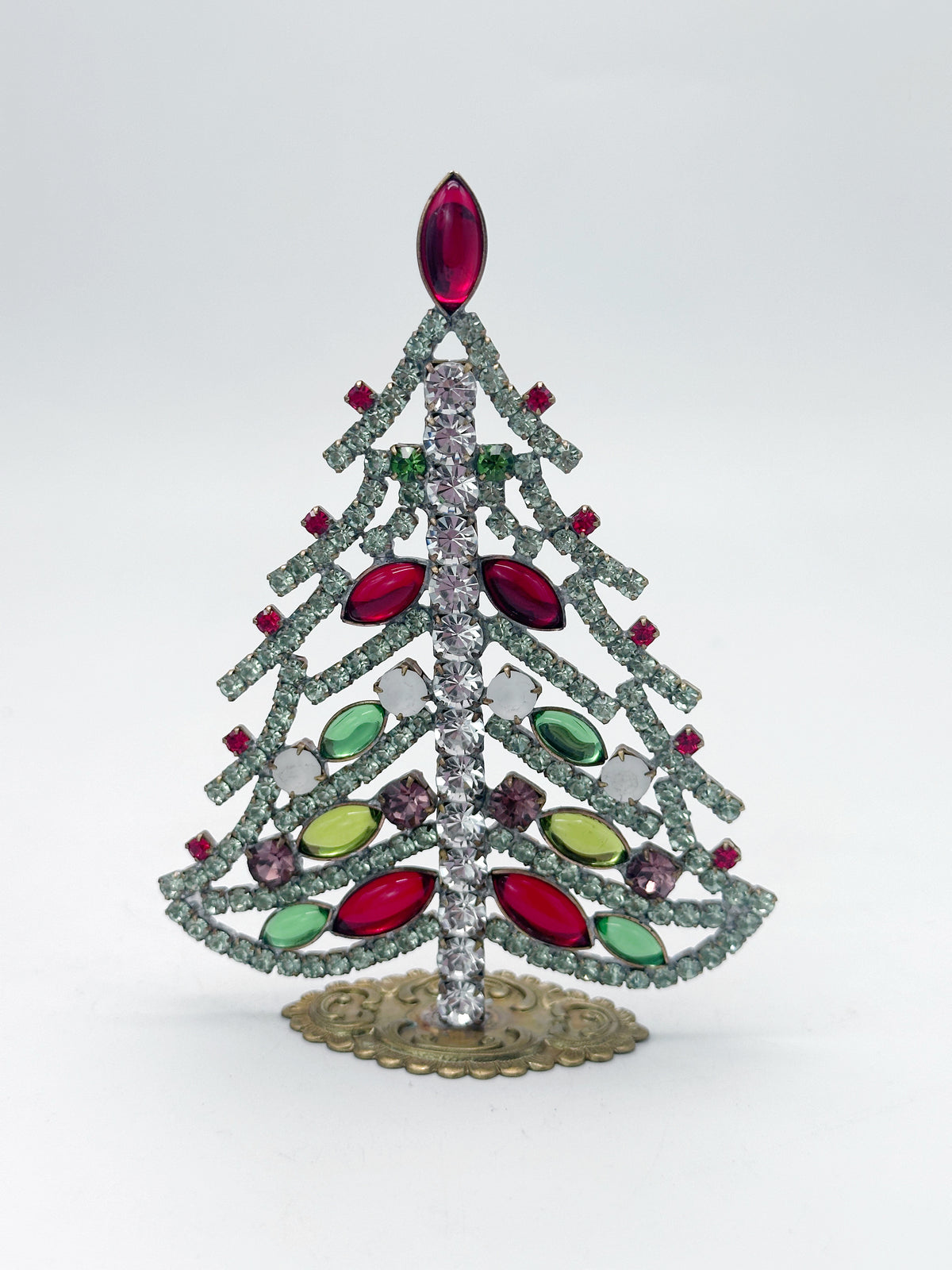 Gablonzer Christbaum zum Stellen in klassischer Form