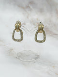 Elegante Vintage "Doorknocker" Ohrclip