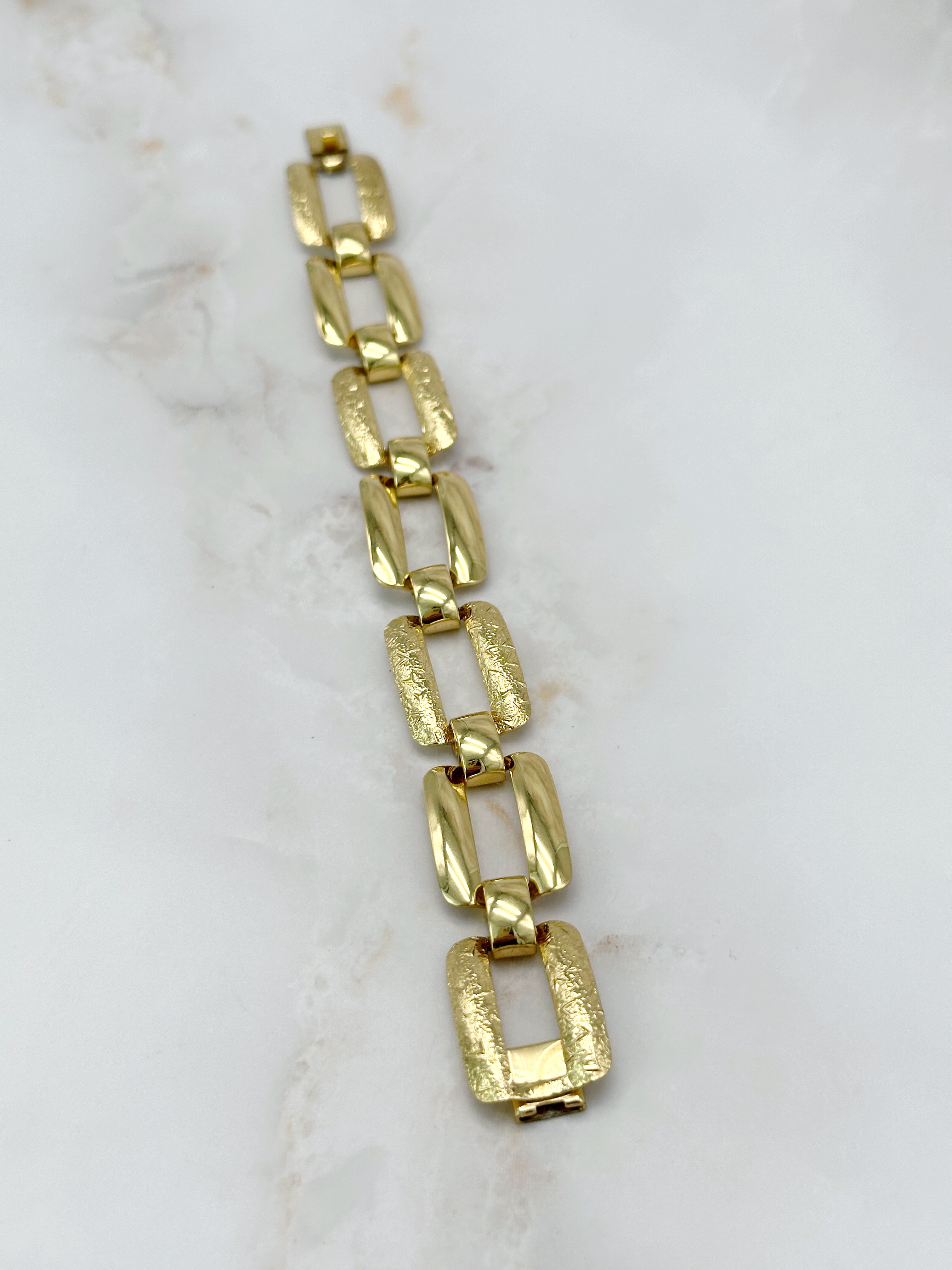 Vintage Armband vergoldet