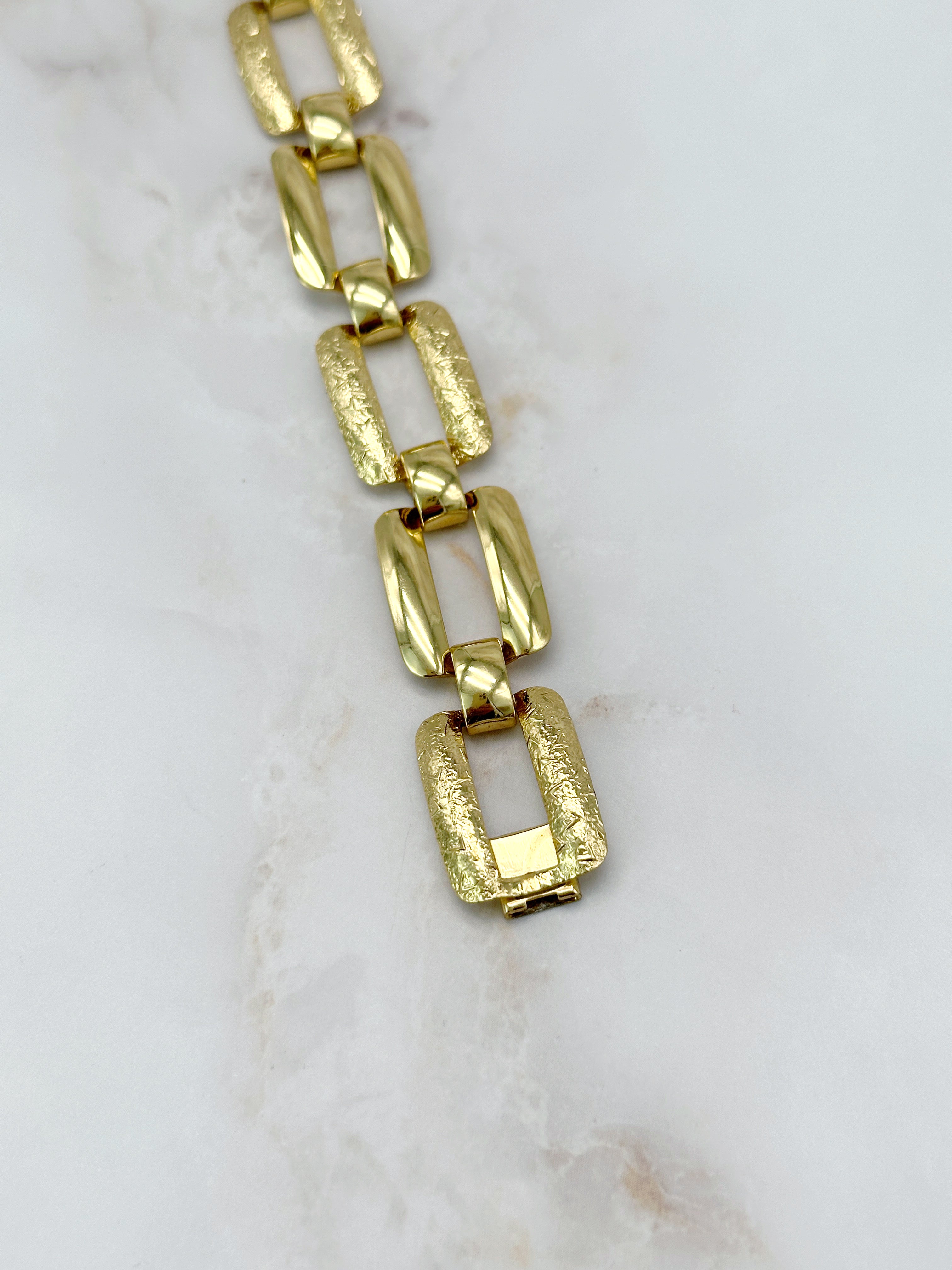Vintage Armband vergoldet