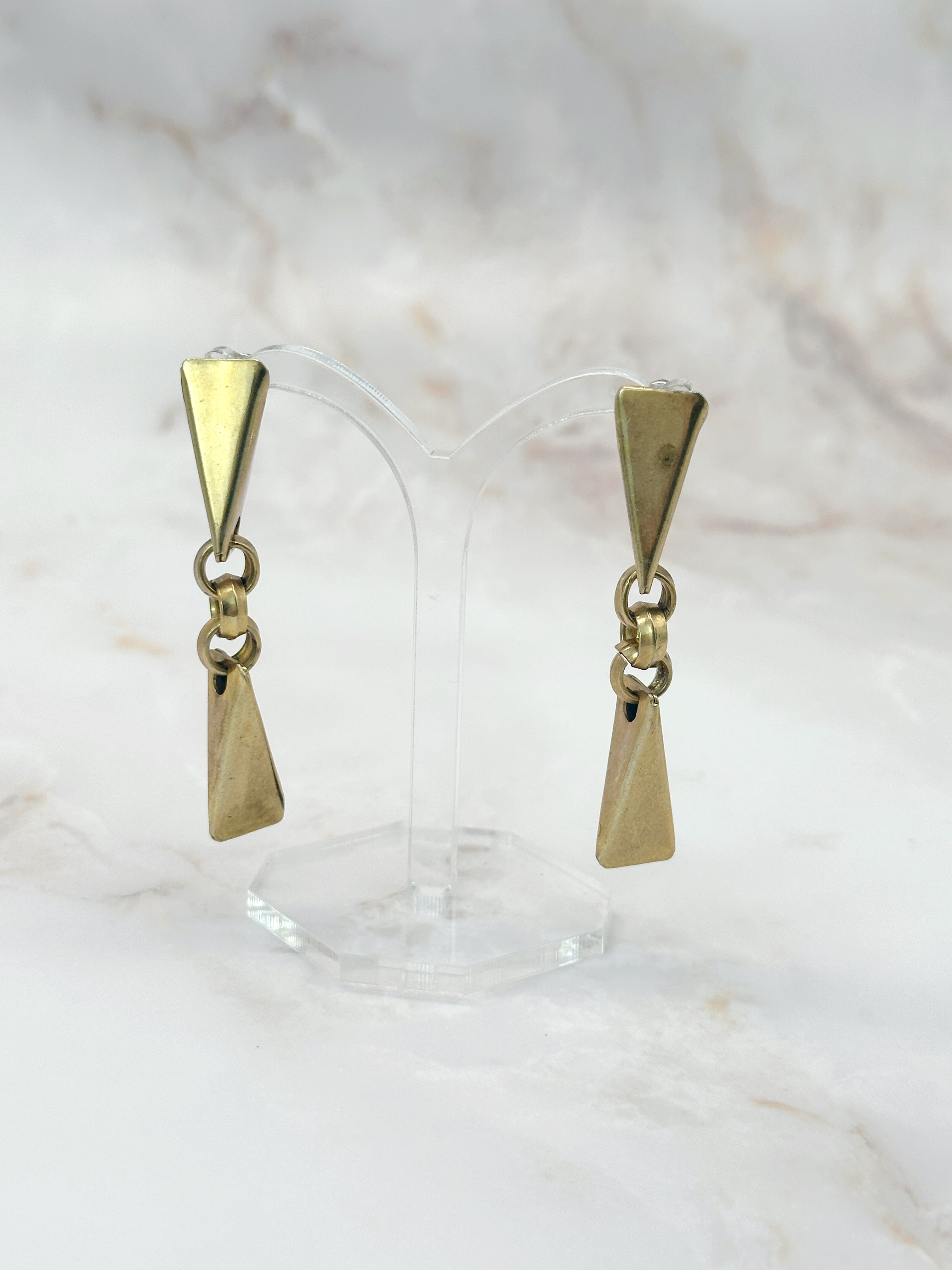 Lange Statement Ohrringe im Skandinavischen Design