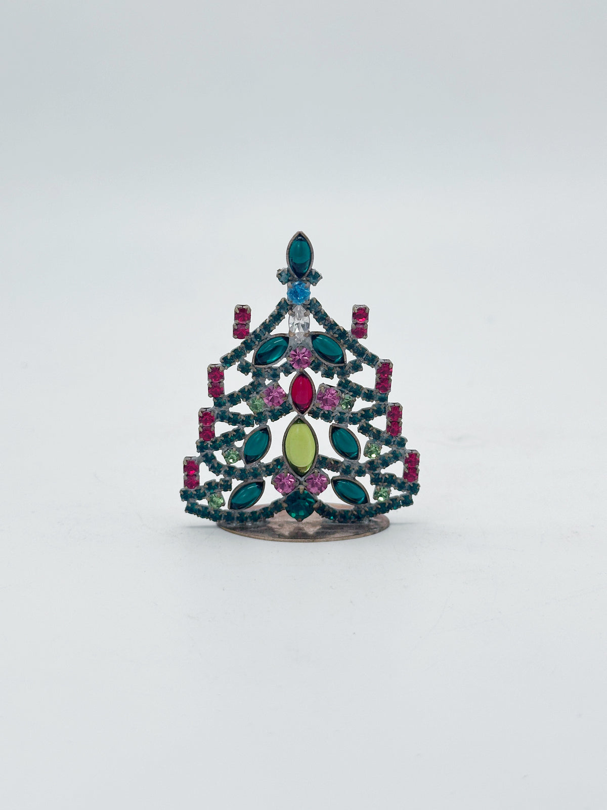 Kleine Gablonzer Vintage Christbäume