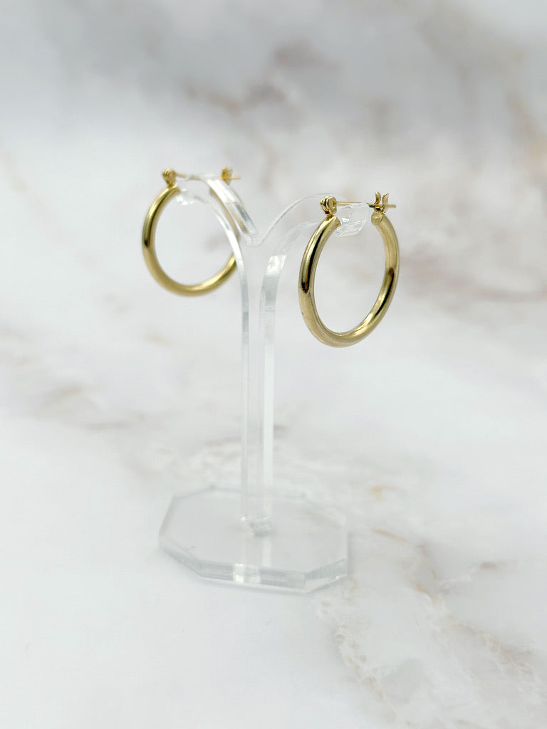 Minimalistische Hoop Earrings