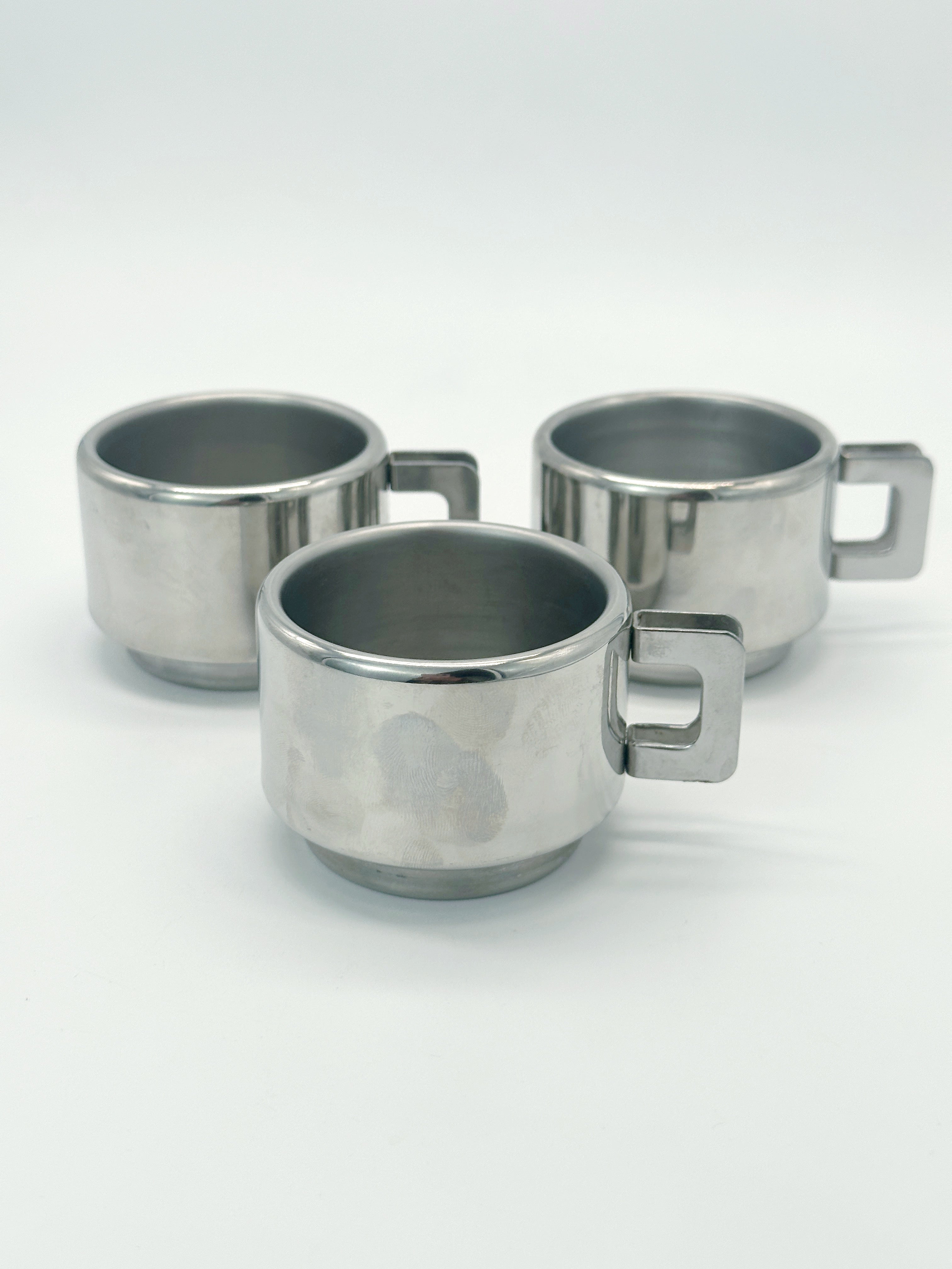 Vintage Espresso Tassen Set Casalinghi Italien