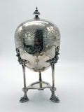 Charming antique egg warmer – silver-plated, around 1920
