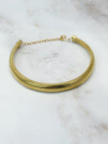 Breite Schlangenkette Choker größenverstellbar