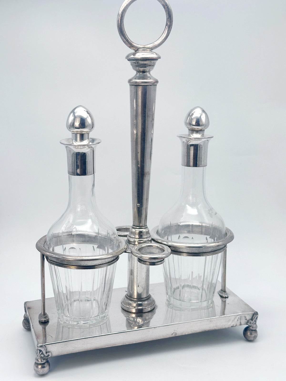 Antikes Likör-Set aus Frankreich um 1900