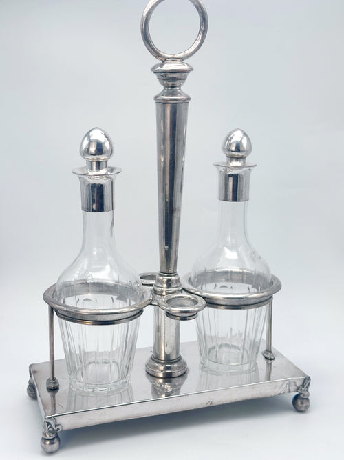 Antikes Likör-Set aus Frankreich um 1900