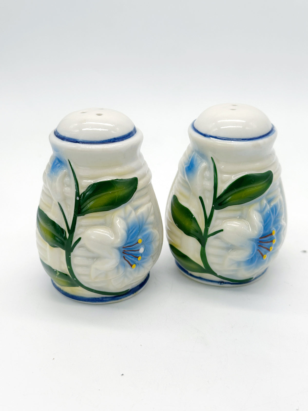 Vintage Salz- und Pfefferstreuer Set aus Keramik um 1950 – Kunsthandel Pichler