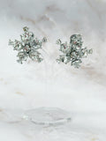 Vintage Statement Strass Ohrclips