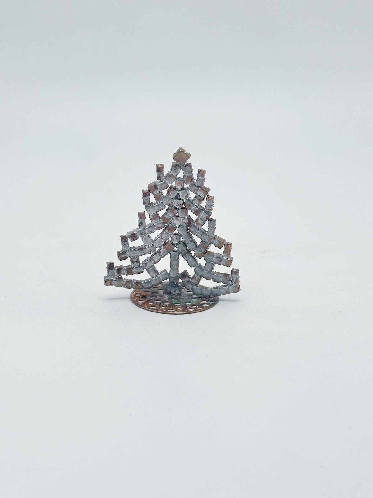 Kleine Gablonzer Vintage Christbäume