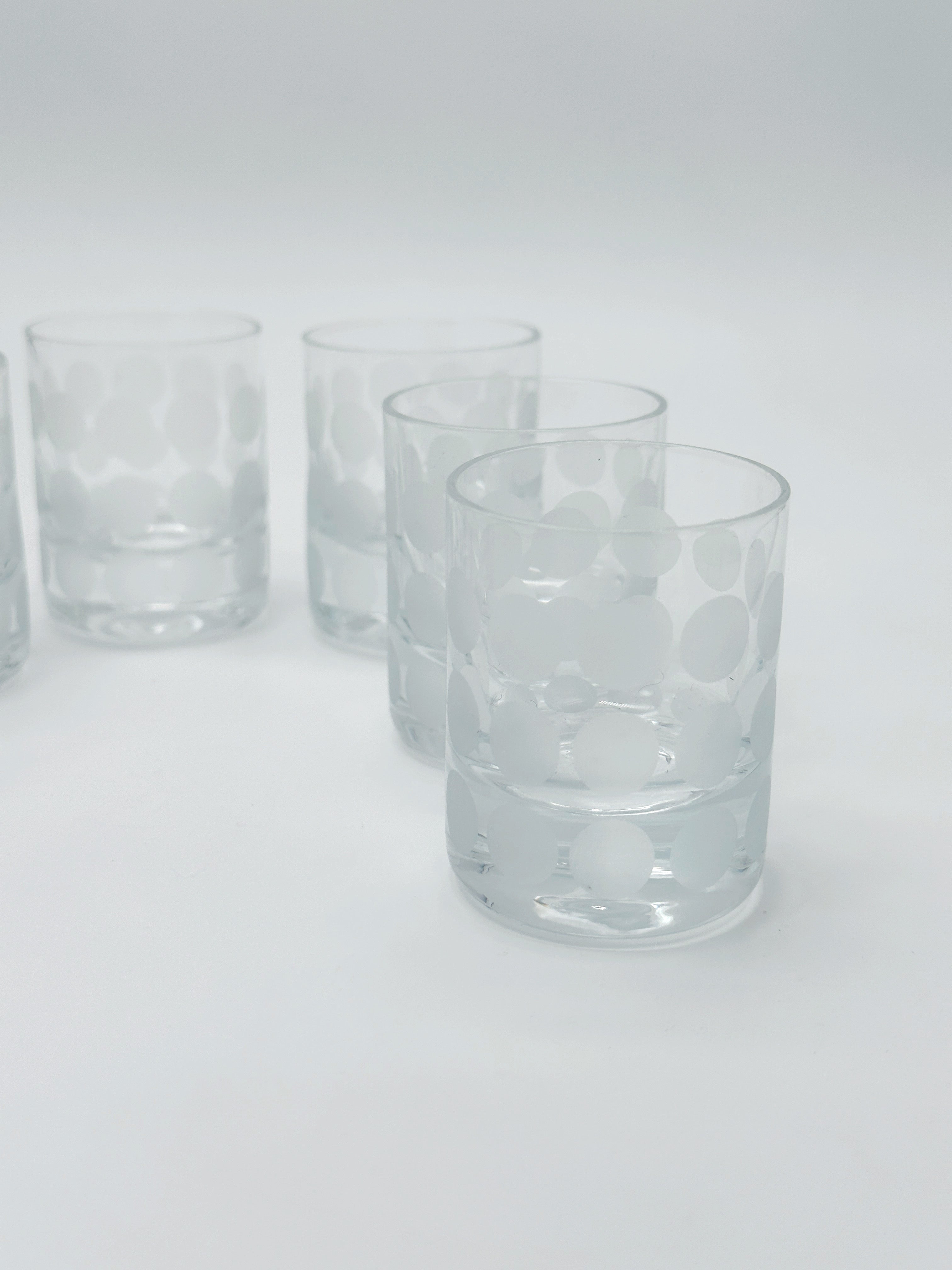 6 Shotgläser, Ingrid Glas