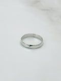 Dänischer Vintage Silberring von Christian Veilskov mit Facettenschliff