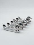 Vintage Tischkartenhalter in Entenform – versilbertes 6er-Set