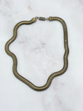 Vergoldete Vintage Schlangenkette – zeitlose Eleganz für jeden Tag