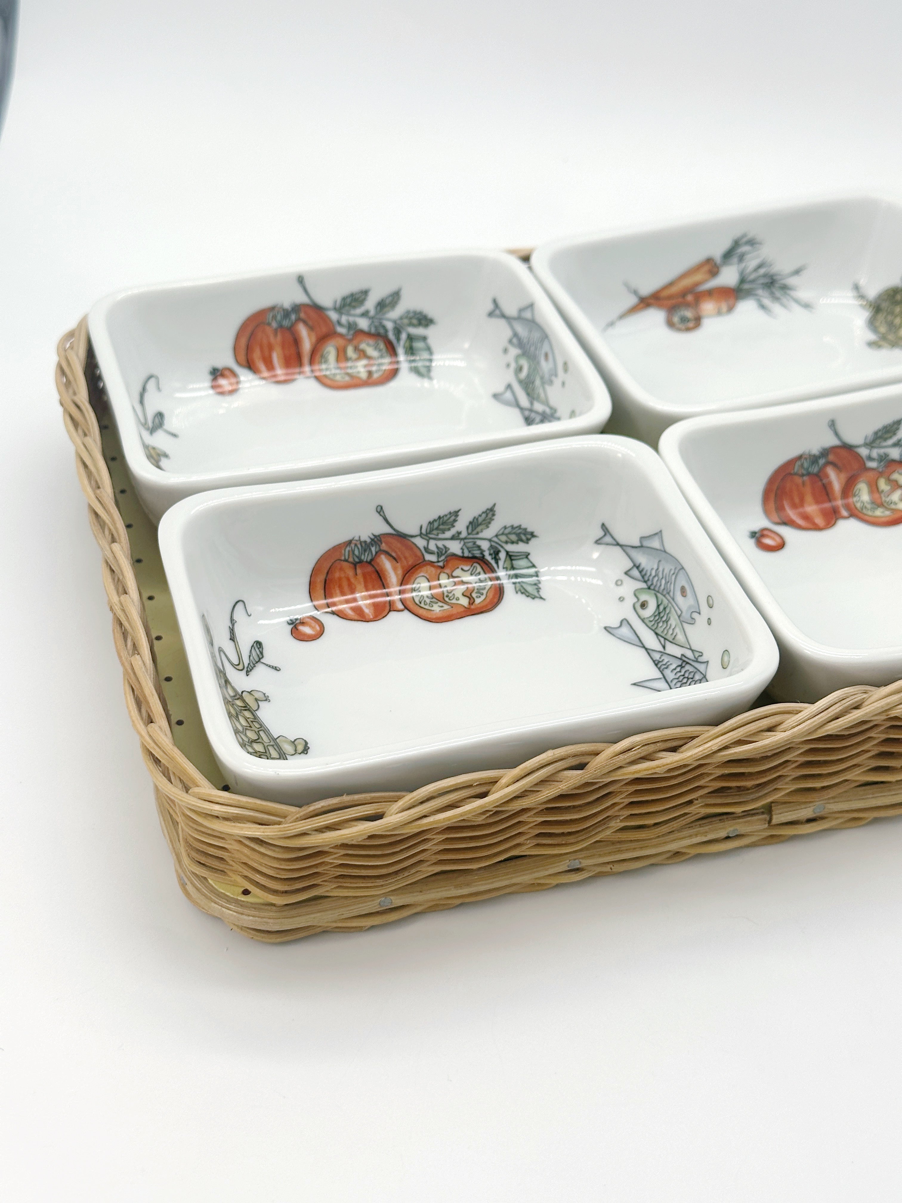 Vintage Menage Set von Krautheim Selb Bavaria