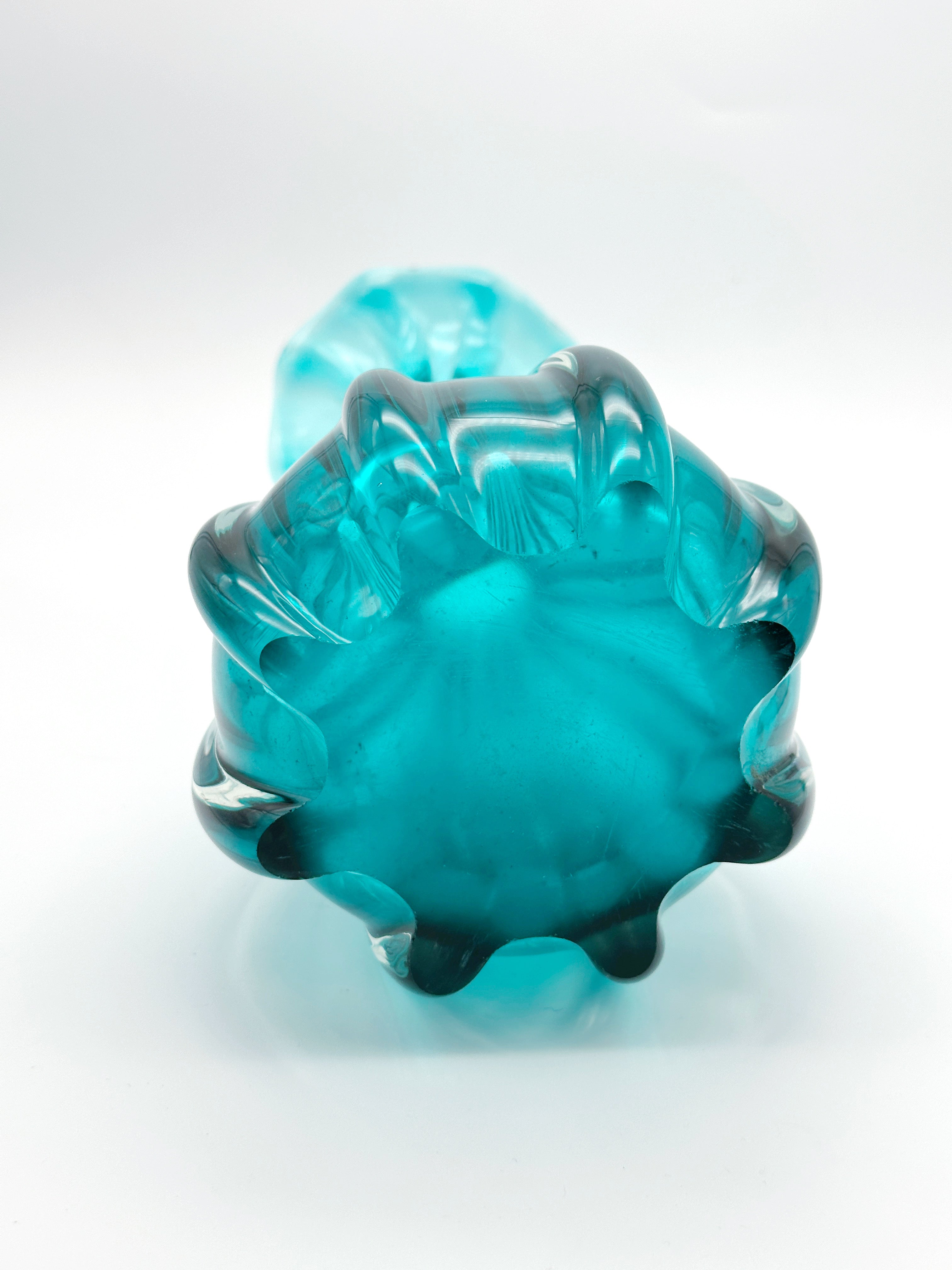 Türkise Midcentury Vase